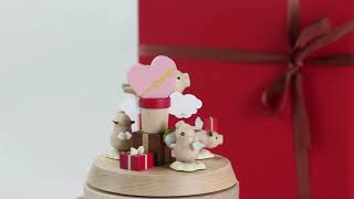 Happy Valentine's Day Cute Piggy Music Box screenshot 2
