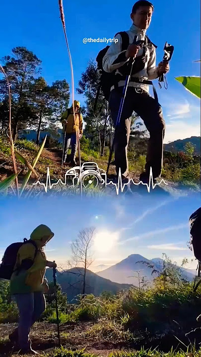 Nanjak minimal view maksimal guys.. Gunung Bismo 2365 mdpl di Wonosobo Jateng #wonosobo #gunungbismo