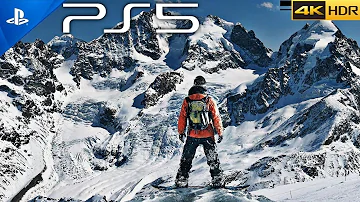 (PS5) Steep Gameplay - THE MOST BEAUTIFUL SNOW EXPERIENCE | Ultra High Realistic Graphics [4K HDR]