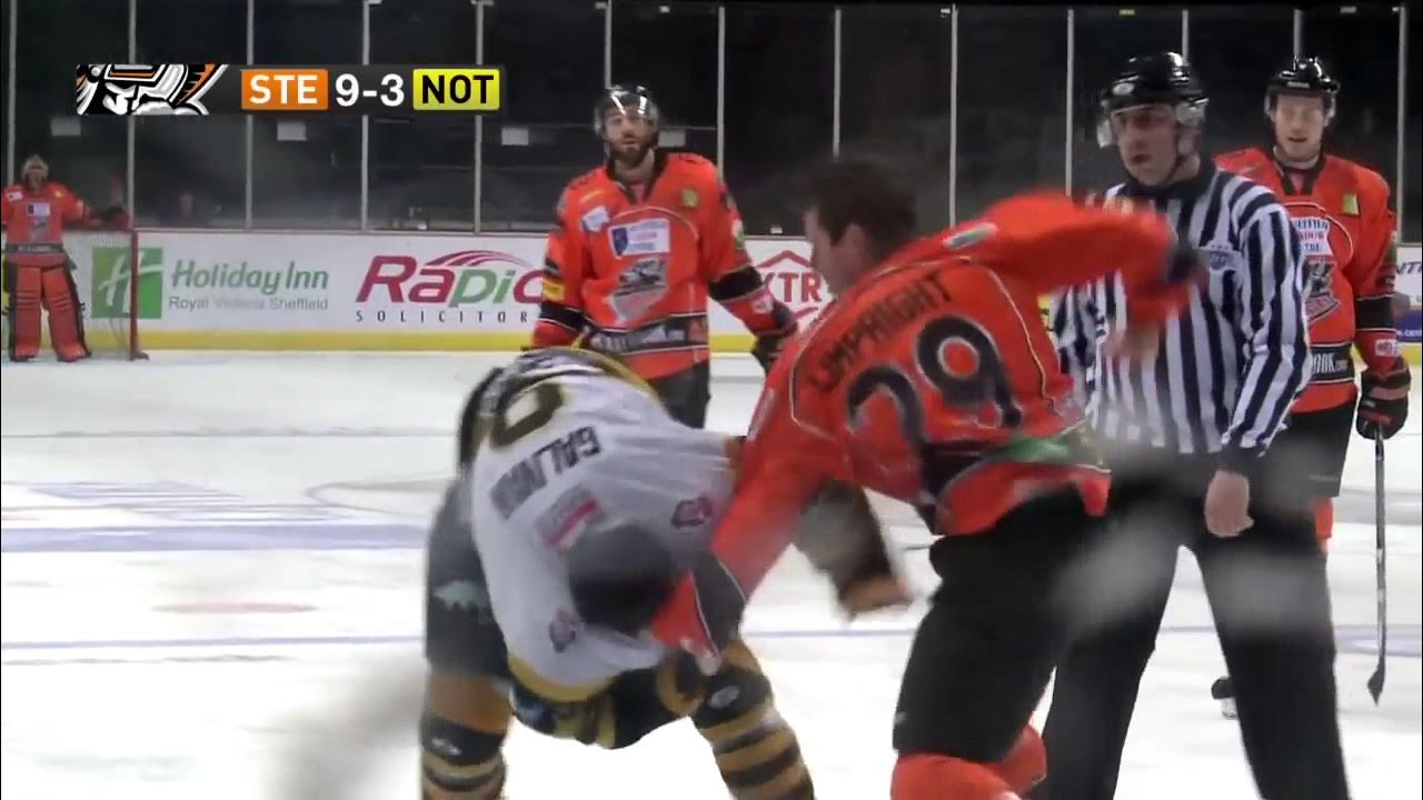 Shawn Limpright vs Patrick Galivan EIHL fight 271212 YouTube