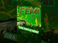 OBA FEMI ENTRANCE!! #wwe #shorts #fyp #subscribe #sick #obafemi #like