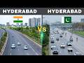 Indian Hyderabad vs Pakistani Hyderabad | India vs Pakistan Full comparison 🇮🇳🇵🇰