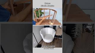 Butaca diseño abanico #muebles #tapizados #tutorial