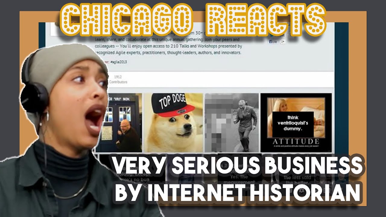 Очень серьёзный бизнес от интернет-историка | Реакции модели