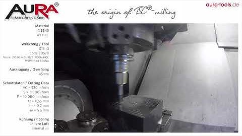 [AURA] Example forging die roughing #powermill #röders #auratools #mst #autodesk