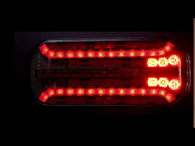 LED-MARTIN DYNAMIC Rückleuchten Set für Anhänger und Trailer mit