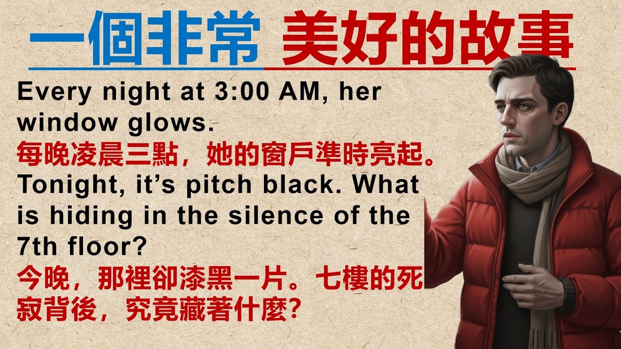 適合初學者的英文故事 | The Light 慢速聽力與閱讀練習 | English Story Level 1