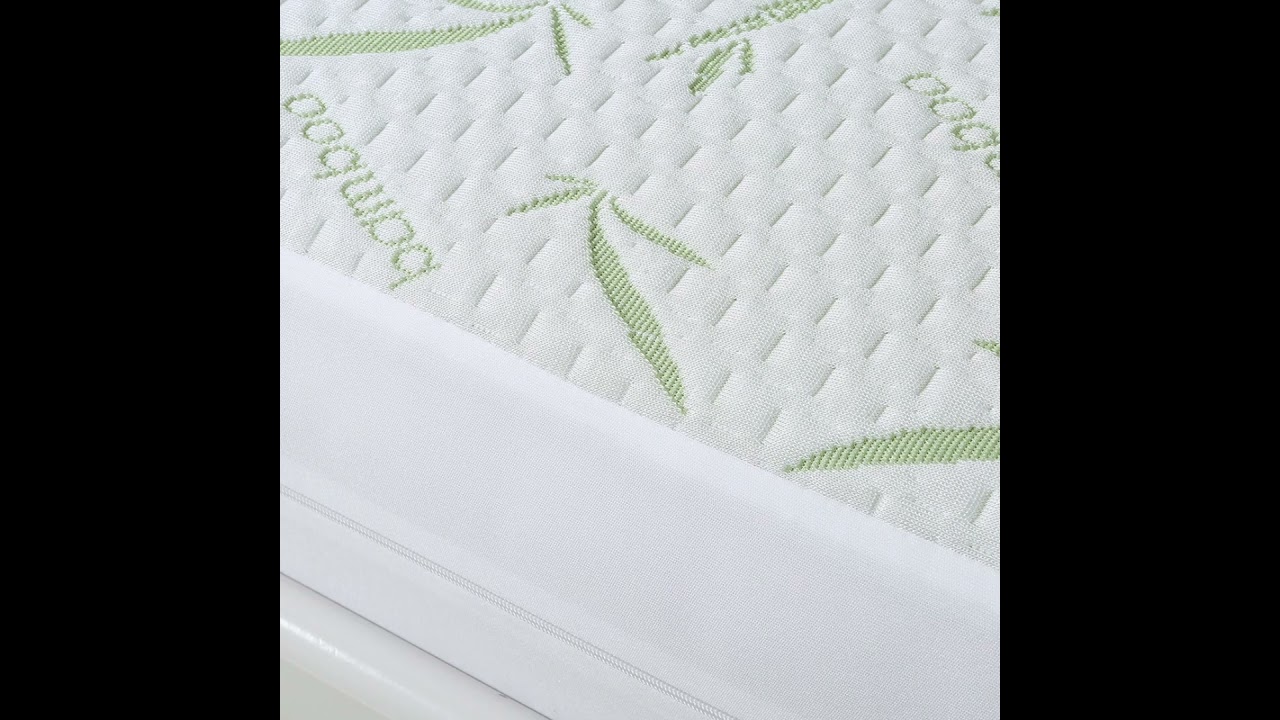 Bamboo Viscose waterproof mattress protector Perfect forprotecting your mattress. 