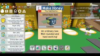 OMG! I got a gifted basic bee from a basic egg first try!