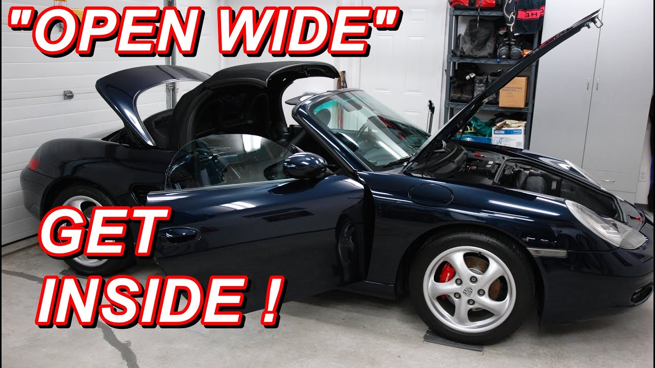 How To Put Your Boxster 986 Into Service Mode & Access Front Cover