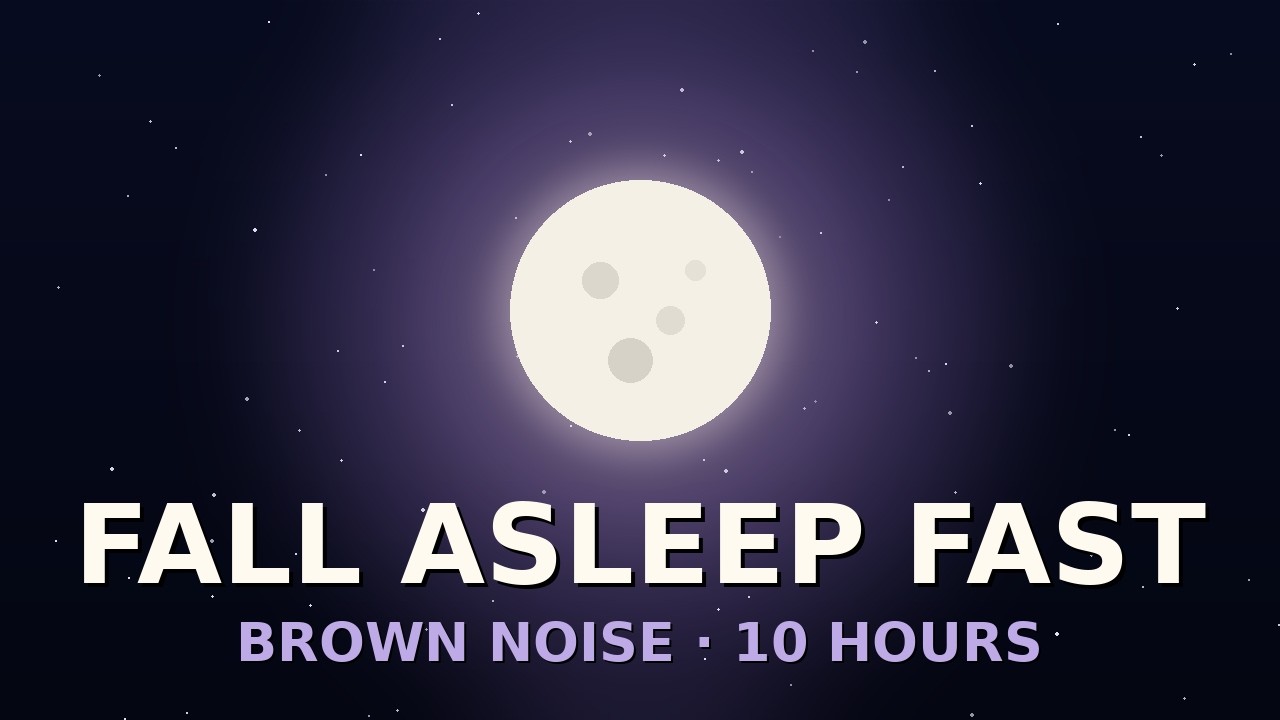 Guarda Brown Noise 10 Hours for Sleep • Deep Sleep, Insomnia Relief & Anxiety su YouTube Guarda Brown Noise 10 Hours for Sleep • Deep Sleep, Insomnia Relief & Anxiety su YouTube