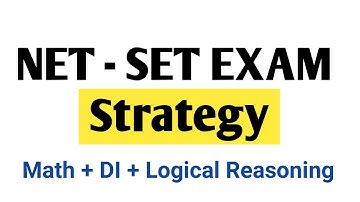 UGC NET & MH-SET Exam Preparation Strategy !! Data Interpretation & Mathematical Reasoning !!