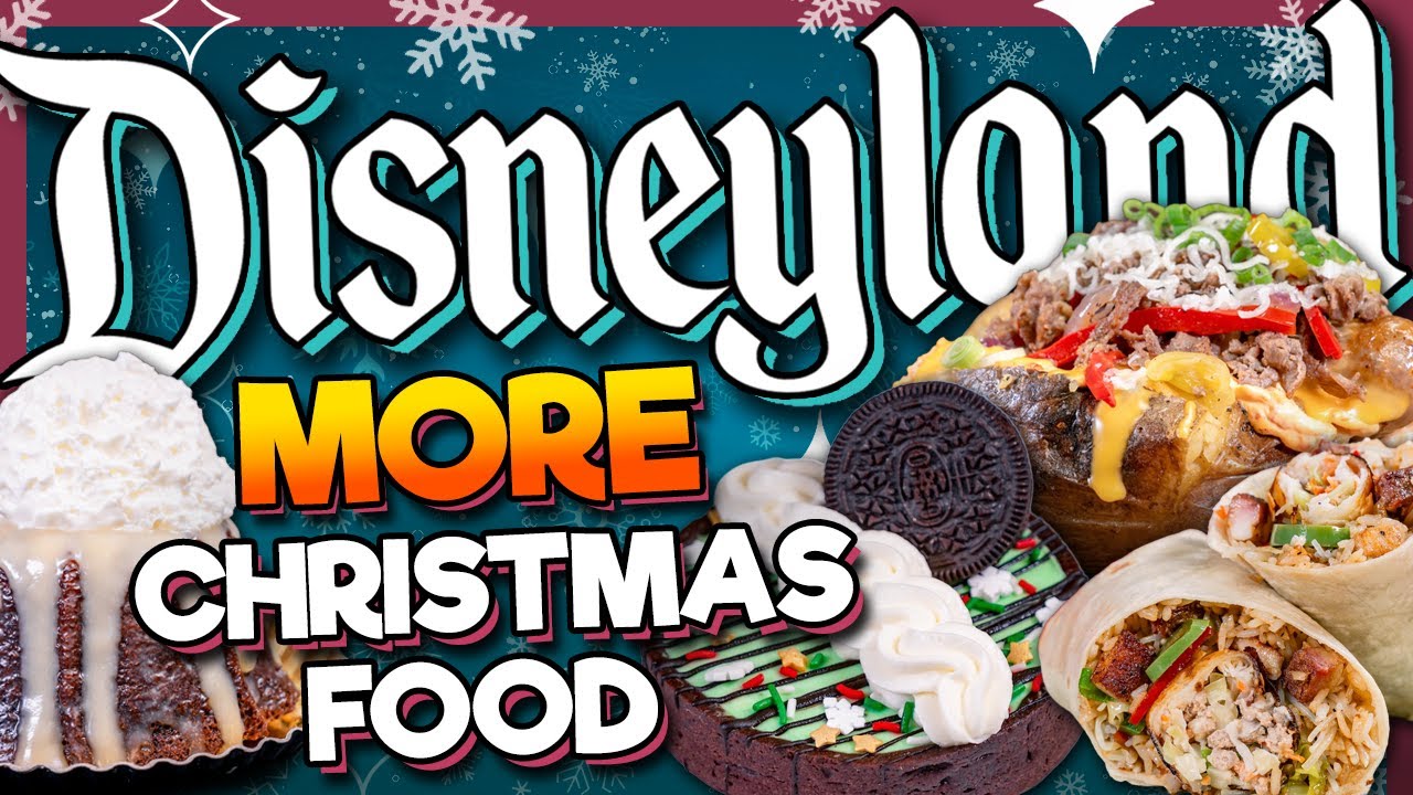 We Tried 8 MORE Disneyland Christmas Foods & Snacks