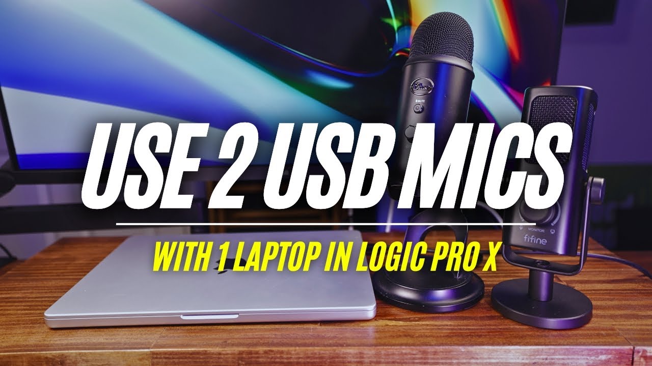 How to Connect Two USB Mics to One Computer - YouTube