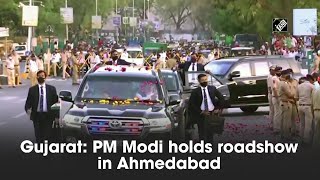 Gujarat: PM Modi holds roadshow in Ahmedabad