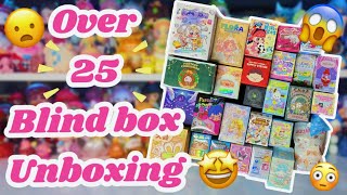 25+ BLIND BOXES *♡* MY BIGGEST UNBOXING!! SHAKERS, PLUSHIES, SANRIO, AND MORE!!