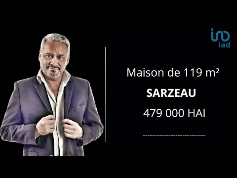 MAISON 119 m² SARZEAU sur Terrain de 670 m²