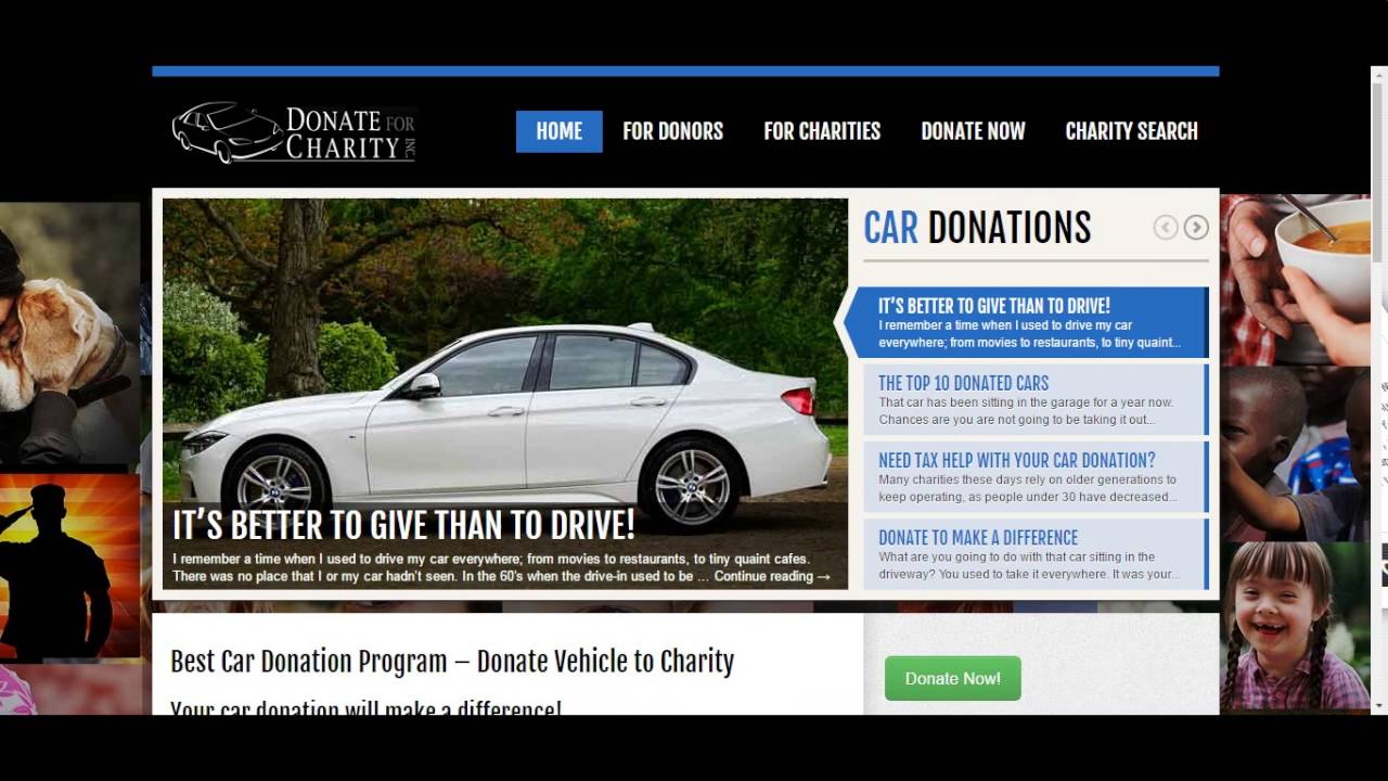 Donated Car Deals YouTube