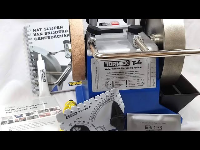 Tormek T-4 Bushcraft – Water Cooled Sharpening System – Knife and Axe  Sharpener - NORTH RIVER OUTDOORS