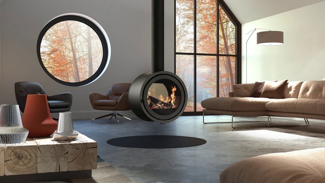 Dik Geurts Odin Fixed Tunnel Wood Burning Stove