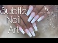 Watch Me Work: Acrylic Fill + French Textured Nail Design | How To Acrylic Nail Tutorial