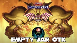 Pulling off the EMPTY JAR OTK in YuGiOh Master Duel