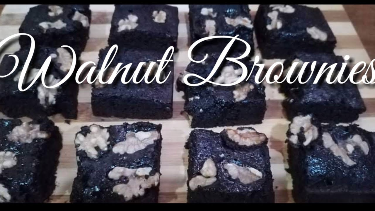 How to make Yummy Walnut Brownies easy recipe budget friendly