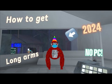 How To Get Long Arms In Gorilla Tag!