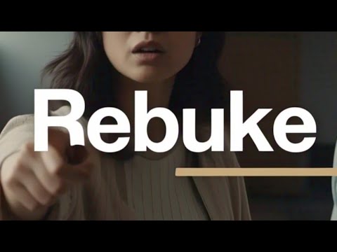 Rebuke Meaning
