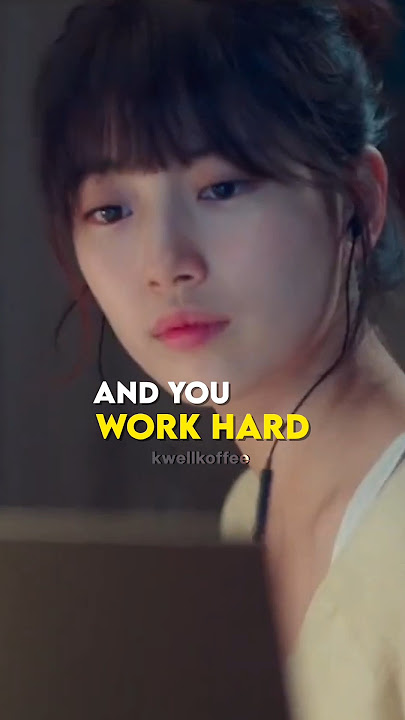 Never Give Up and Work Hard✨| Kdrama Study Motivation| #studymotivation #motivation #kwellkoffee