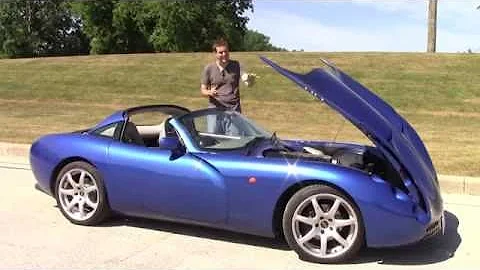 I Drove a Crazy Rare Imported TVR Tuscan, And It's Insane