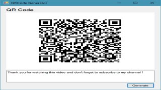 C# Tutorial - Generate QR Code | FoxLearn screenshot 4