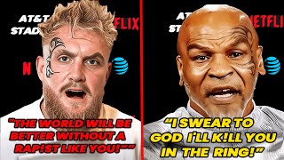FINALLY THE PRESS CONFERENCE!Jake Paul vs Mike tyson WAS BRUTAL!