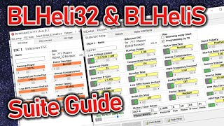 BLHeliS & BLHeli32 Configuration Guide Reverse Motor Direction Change PWM Freq & More ...
