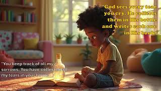 God Sees Every Tear You Cry 💧✨| Psalm 56:8 #shorts