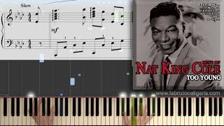 Too Young (Nat King Cole) - Piano Tutorial - PDF chords