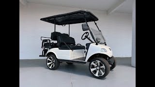 2023 Evolution 48V Lithium Electric Golf Cart Review and Cruise. Street Legal!