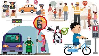 🚦 Road Safety Song - Learn English Through Traffic Rules! 🚦