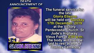 Gloria Etienne  short