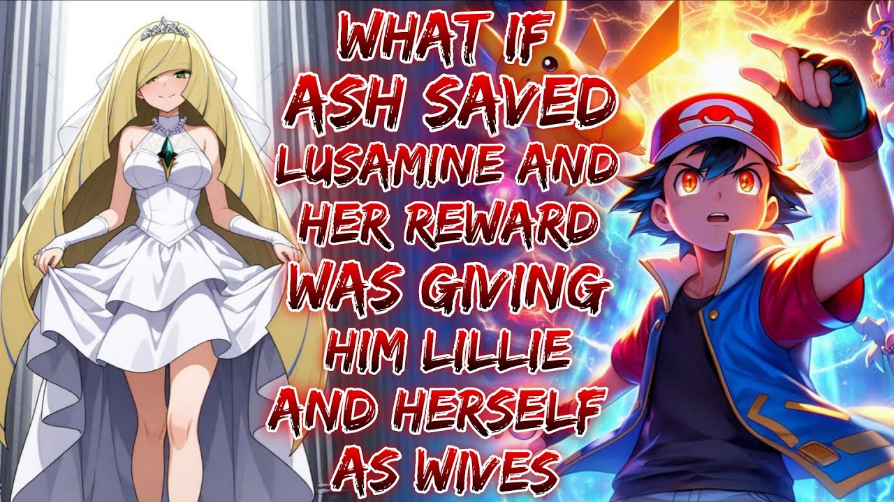 What If Ash Saved Lusamine And Her Reward Was Giving Him Lillie and Herself As Wives