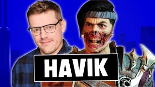 Havik Voice Actor Jacob Craner talks Mortal Kombat 1, Face Burned Scene & Funny Intro Dialogues