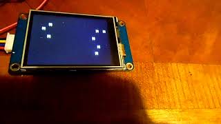 nextion moving char-gcbasic