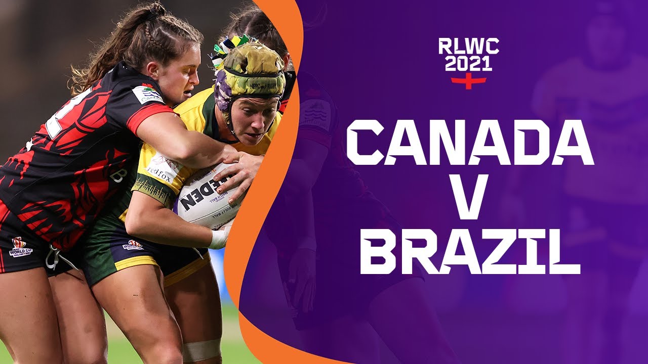 ▷ Womens Rugby League World Cup England Vs Canada