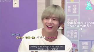 taehyung being a funny, cute and adorable human being