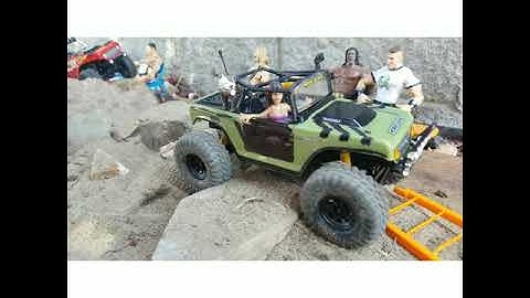 Axial SCX24 Deadbolt with mods vs stock Deadbolt