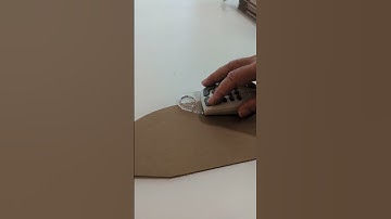 Trace the top edge of cardboard pattern using a cursor #lasercutting #cncwoodworking #plasmacutting