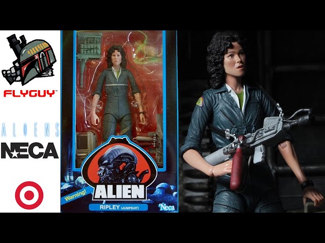 NECA Toys Alien 40th Anniversary Ripley (Compression Suit) Version 2 Figure  Review 