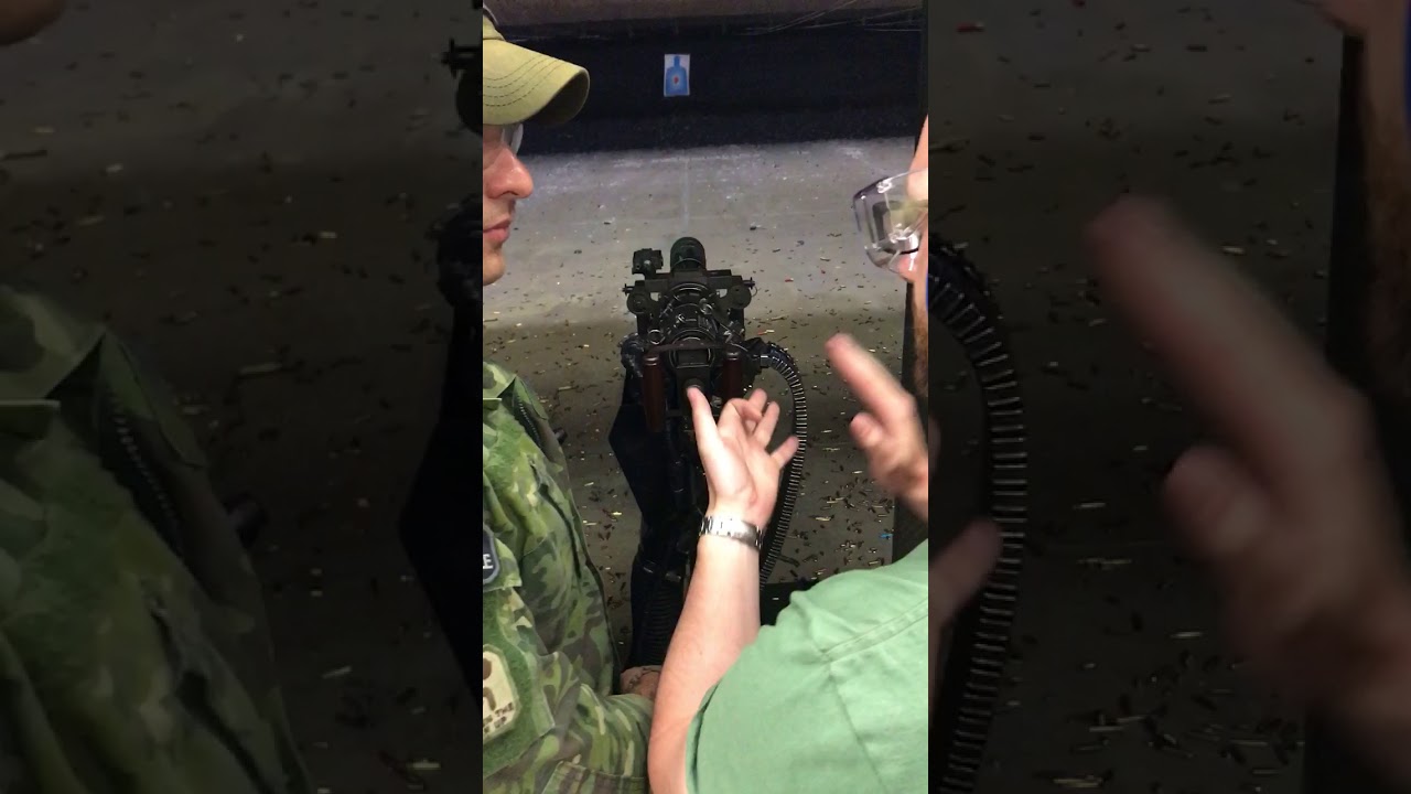 Las Vegas Gun Range Minigun