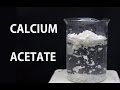 Making Calcium Acetate (from eggshells)