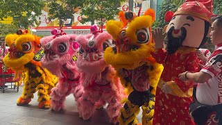 HIGH POLE LION DANCE PERFORMANCE BY CHAMPION OF THE GENTING WORLD LION DANCE CHAMPIONSHIP YIWEI 2024